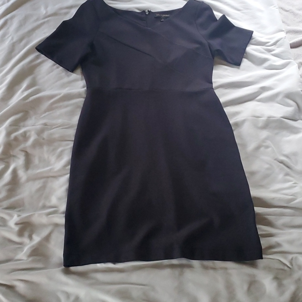 Blue Sheath Dress